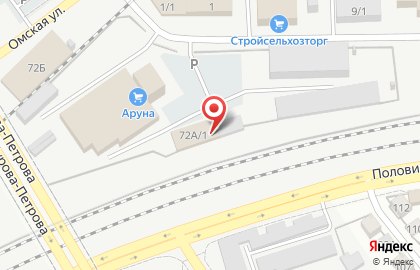 Салон товаров для бани, сауны и загородного строительства Терракот на Омской улице на карте
