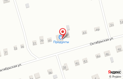 Продуктовый магазин в Новосибирске на карте