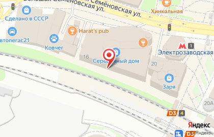 Горячие Туры на Преображенской площади (ул Семеновская Б.) на карте