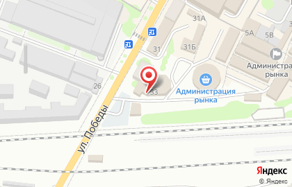 Служба доставки DPD на улице Победы на карте