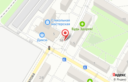 Продукты на улице Коновалова на карте