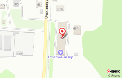 Стрелковый тир в Екатеринбурге на карте