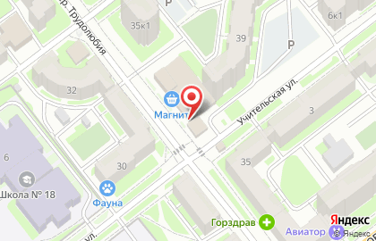 Мясной магазин Цыпа в Твери на карте