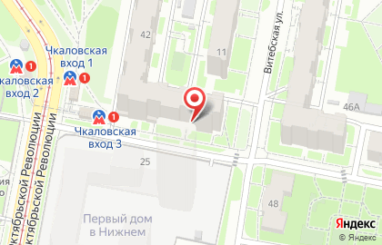 Магазин Павловская курочка в Нижнем Новгороде на карте
