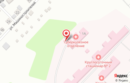Областная туберкулезная больница №2 в Челябинске на карте
