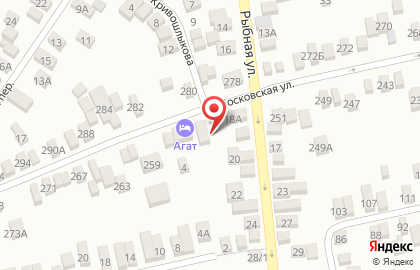 Гостиница Агат в Батайске на карте