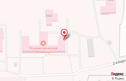 Краевая клиническая психиатрическая больница в Орджоникидзевском районе на карте