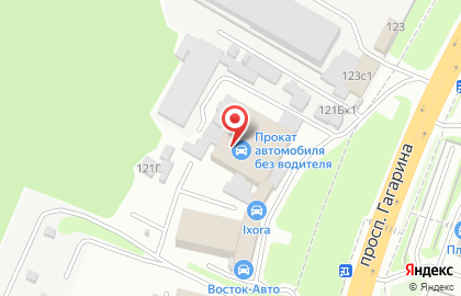 Строительная компания Сола на проспекте Гагарина на карте