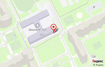 ГБОУ СОШ № 322 на карте