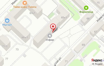 Художественный салон-магазин Акварель на Минской улице на карте