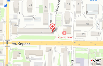 Салон красоты Елена во Владивостоке на карте