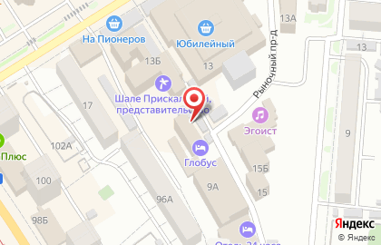 Абсолют Такелаж Центр, ИП Сухих М.А. на улице Пионеров на карте