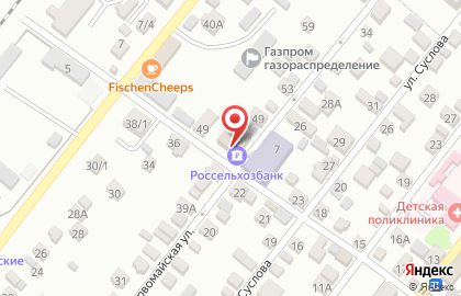 Россельхозбанк в Махачкале на карте