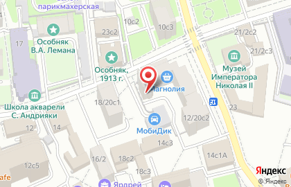 ЛИЛА в Гороховском переулке на карте