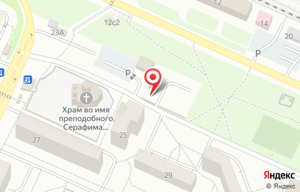 Автостоянка в Тольятти на карте