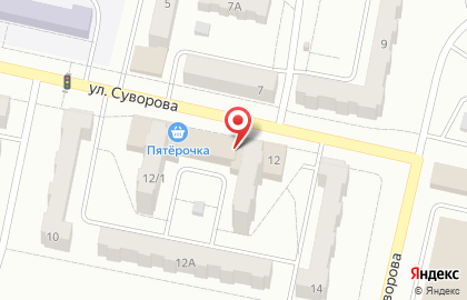 Супермаркет Магнит в Ленинск-Кузнецком на карте