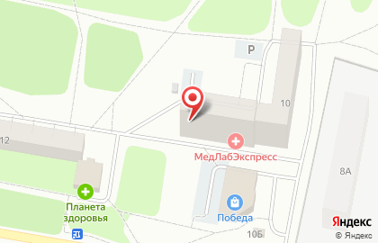 Частный детский сад Карапуз на улице 40-летия Победы на карте