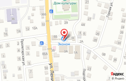 Продуктовый магазин Алина на улице Кирова на карте