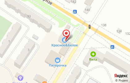 Красное & Белое в Екатеринбурге на карте