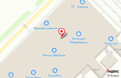 Салон ковров и светильников Шату на Светлановской улице на карте