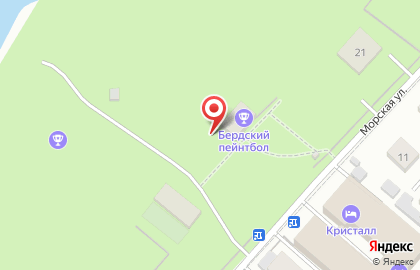 Русская баня в Новосибирске на карте