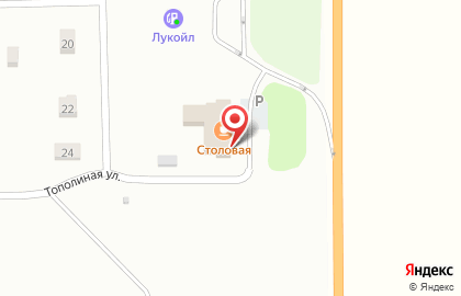 Столовая в Тюмени на карте