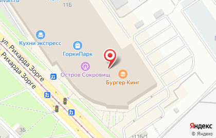 Умный аквариум Море Желаний на улице Рихарда Зорге на карте