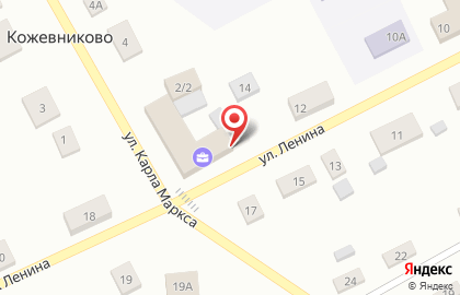 Кагиз на улице Ленина на карте