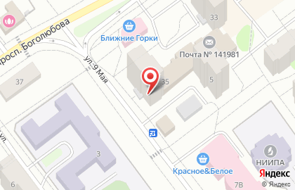 1C на улице 9 Мая на карте
