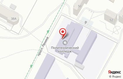 Братский политехнический колледж на карте