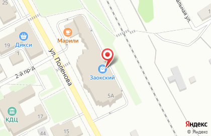 Московский кредитный банк, ПАО на улице Поленова на карте