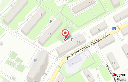 Радуга в Красногорске на карте