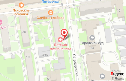 Ваниль на Петровской улице на карте