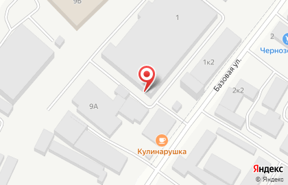 Мета на Базовой улице на карте