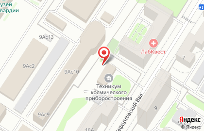 Ремонт Компьютеров на улице Лефортовский Вал на карте