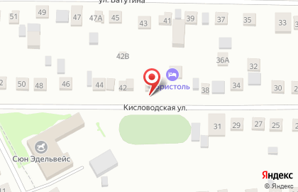 АТК на Кисловодской улице на карте