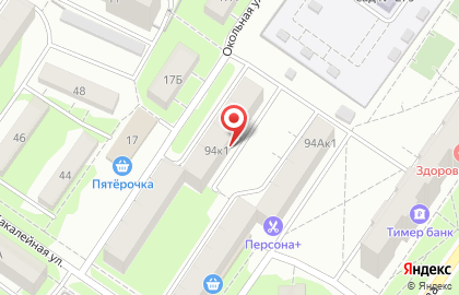 Подростковый клуб Талантика в Московском районе на карте