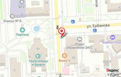 ДЮСШ №18 на улице Чкалова на карте