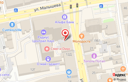 ООО ЭЛЕКТРОМОНТАЖ на улице 8 Марта на карте