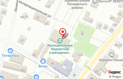 Пичаевский районный дом культуры на карте
