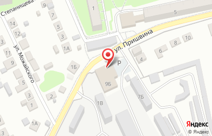 Магазин женской одежды из индийского хлопка на ул. Пришвина, 9Б на карте