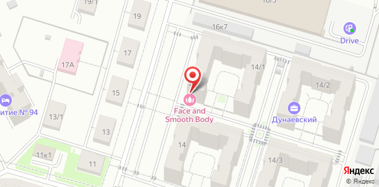Студия косметологии и эпиляции Face and Smooth Body на карте