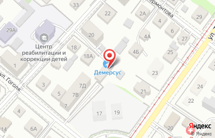 Дайвинг-центр Демерсус в Ленинградском районе на карте