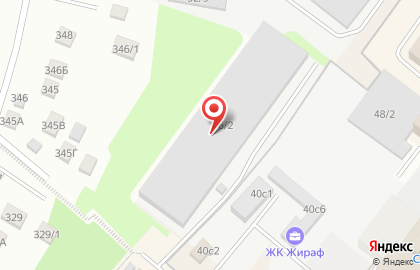 Фортресс на улице Мира на карте