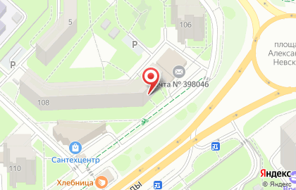 Салон штор ДеКор в Октябрьском округе на карте