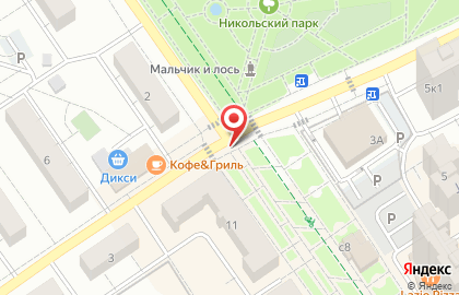 такси БИТ на карте