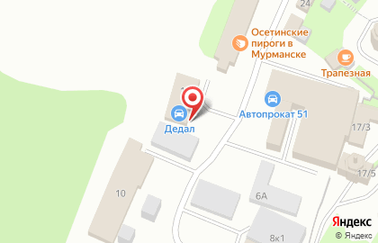 Автокомплекс на Кооперативной улице на карте