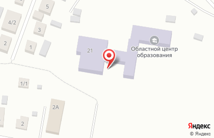 Областной центр образования в Новосибирске на карте