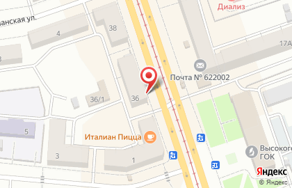 Магазин тканей Екатерина в Екатеринбурге на карте