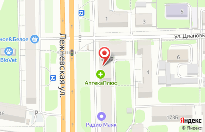 Аптека Мир лекарств в Иваново на карте
